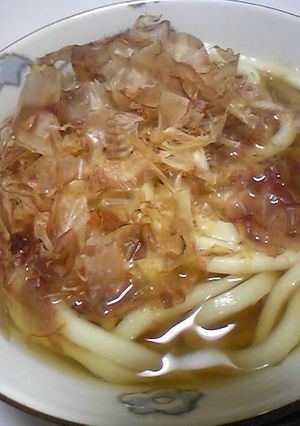 かつおぶしうどん-レシピのメイン写真