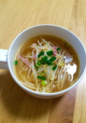 安い早い簡単！モヤシを食べるスープ☆-レシピのメイン写真