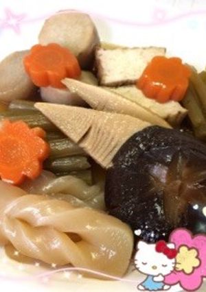 蕗入り季節の煮物〜(o˘◡˘o)♡-レシピのメイン写真