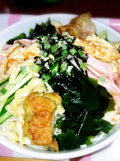 素麺であっさり!なんちゃって冷やし中華-レシピのメイン写真