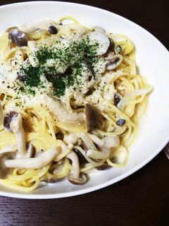 濃厚☆きのこのクリームチーズパスタ-レシピのメイン写真