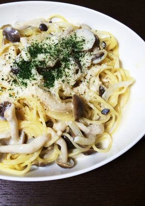 濃厚☆きのこのクリームチーズパスタ-レシピのメイン写真