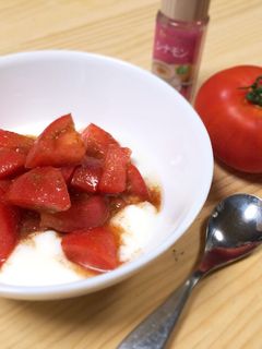 美肌*痩せ♡シナモントマトヨーグルト-レシピのメイン写真