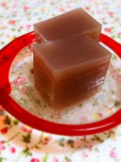 ダイエットに薄味水羊羹♪-レシピのメイン写真