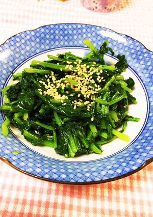 大根の葉をナムルっぽく-レシピのメイン写真