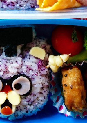 妖怪ウォッチ☆うんちく魔 キャラ弁-レシピのメイン写真