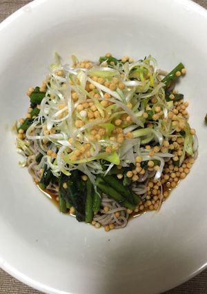 トロトロわらびの冷やしそば-レシピのメイン写真