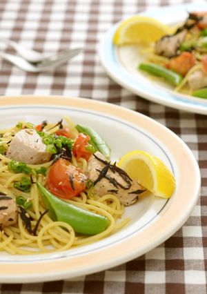 妊娠、授乳に！かつおとひじきの鉄分パスタ-レシピのメイン写真