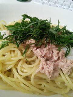 超簡単 和風ツナパスタ-レシピのメイン写真