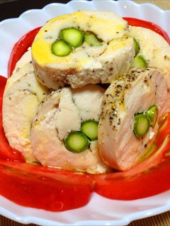 鶏胸肉de鶏ハム-レシピのメイン写真