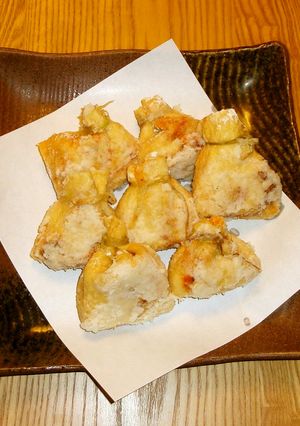 最強！納豆＆キムチ小金色巾着スタミナ揚げ-レシピのメイン写真