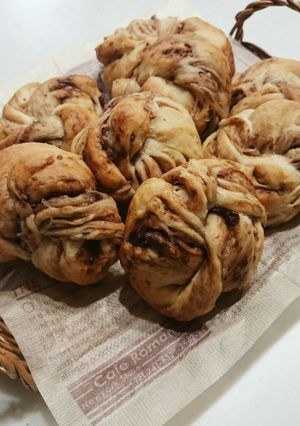 簡単♪チョコシート練り込みパン♪-レシピのメイン写真