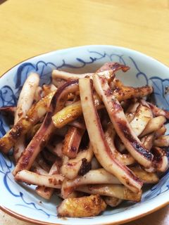 コストコの焼きイカ使用!山椒焼き-レシピのメイン写真