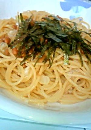 私的に納得☆納豆パスタ☆-レシピのメイン写真