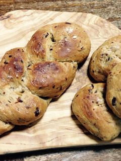 レーズンパン★三つ編み-レシピのメイン写真