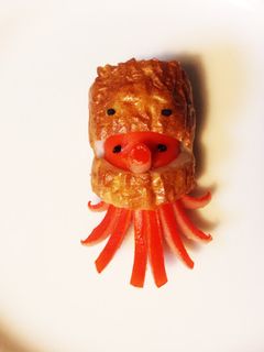 簡単 キャラ弁 おかず ちくわタコ星人②-レシピのメイン写真