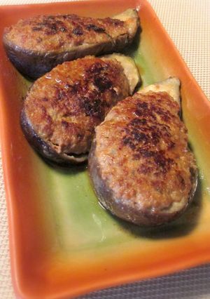 絶品☆なすの肉詰め☆柚子胡椒ポン酢ソース-レシピのメイン写真