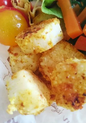 ★材料４つ★長いものチーズカレー焼き-レシピのメイン写真