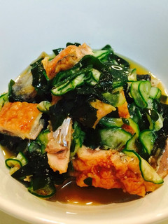 蒲焼き秋刀魚の鰻ざく風-レシピのメイン写真