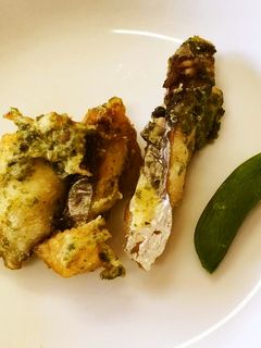 子どもも食べやすい★ 白身魚の新緑揚げ-レシピのメイン写真