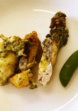 子どもも食べやすい★　白身魚の新緑揚げ-レシピのメイン写真