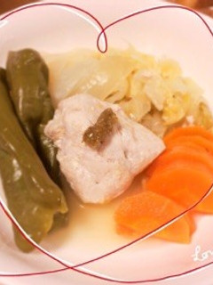 塩レモンで*野菜と鶏胸肉のスープ煮-レシピのメイン写真
