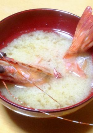 アシアカのエビ汁-レシピのメイン写真
