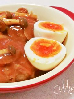 煮込みハンバーグ-レシピのメイン写真