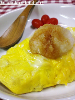 クセになる♡鰹風味の和風オムライス-レシピのメイン写真
