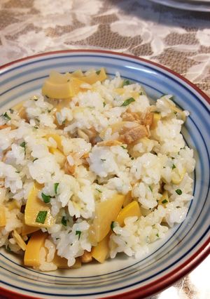 筍炊いた残りは混ぜ寿司飯♡-レシピのメイン写真