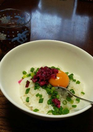 ズボラ飯♡卵かけご飯!!!-レシピのメイン写真