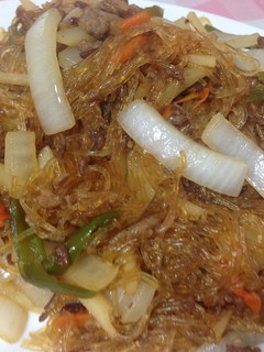 BBQの残り野菜をまとめてチャプチェに-レシピのメイン写真