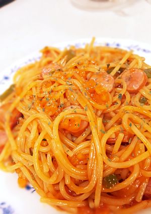家にあるもので簡単ナポリタン！-レシピのメイン写真