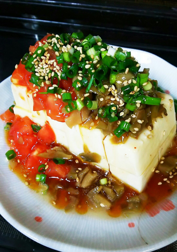 簡単❗ザーサイとトマトの中華冷奴-レシピのメイン写真
