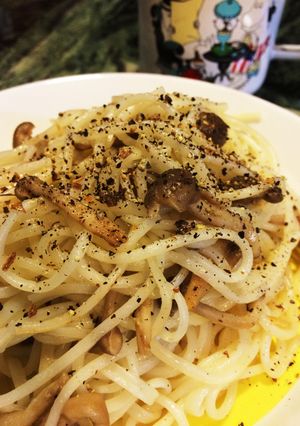 きのこパスタ（半田麺）-レシピのメイン写真