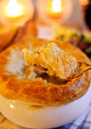 アメリカの味☆クリーミーチキンポットパイ-レシピのメイン写真