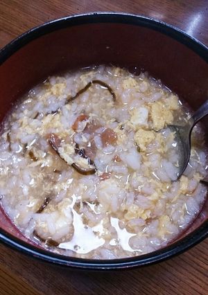 梅と塩こんぶの雑炊！-レシピのメイン写真