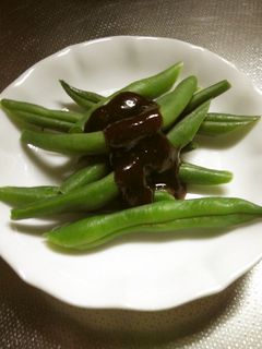 いんげんの味噌あえ-レシピのメイン写真
