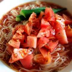 รูปของ ヘルシー☆イタリアンとまと素麺