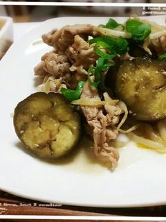 豚肉と茄子ともやしのみそ炒め♪-レシピのメイン写真