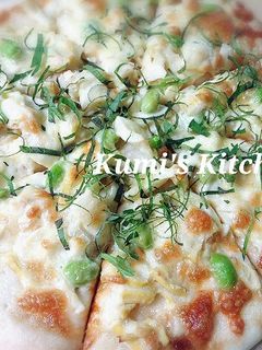 ★筍と枝豆のピザ★-レシピのメイン写真