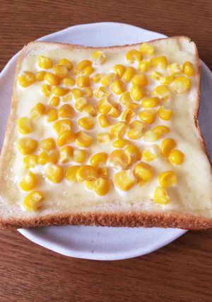 冷凍コーンで☆コーンマヨトースト-レシピのメイン写真