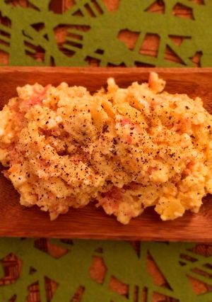 生ハムとたまごとポテトのサラダ-レシピのメイン写真