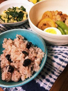 赤飯?!もちもち赤えんどう豆ご飯。。-レシピのメイン写真
