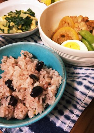 赤飯？！もちもち赤えんどう豆ご飯。。-レシピのメイン写真