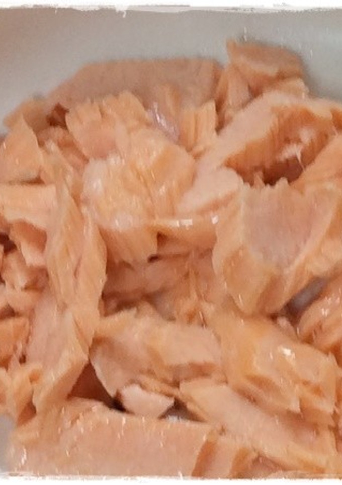 離乳食後期　鮭のだし煮-レシピのメイン写真