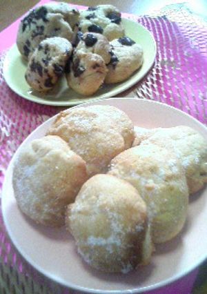 食パンで♪簡単!!プチメロンパン☆-レシピのメイン写真