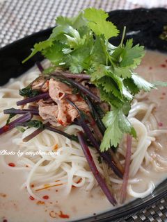 簡単そうめんアレンジ♡冷製豆乳坦々風-レシピのメイン写真