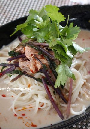 簡単そうめんアレンジ♡冷製豆乳坦々風-レシピのメイン写真