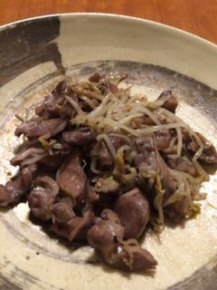 砂肝ともやし炒め 簡単-レシピのメイン写真